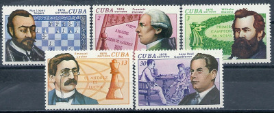 1976 r Kuba Mi 2121 - 2125**