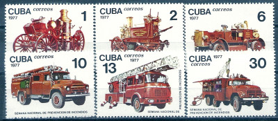 1977 r Kuba Mi 2228 - 2233**