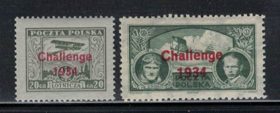 Polska 1934 Fi 268-69 **