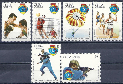 1977 r Kuba Mi 2245 - 2250**