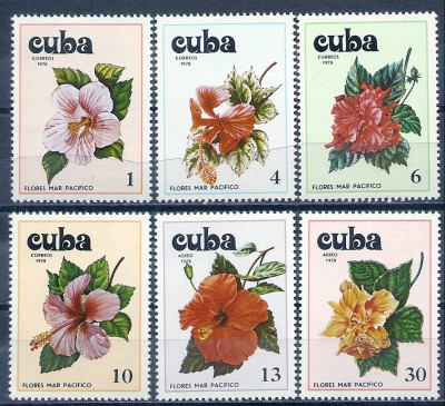 1978 r Kuba Mi 2360 - 2365**