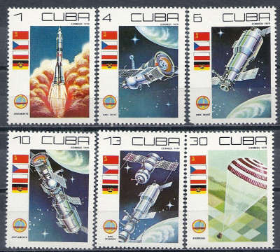 1979 r Kuba Mi 2388 - 2393**