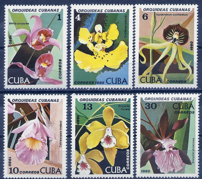 1980 r Kuba Mi 2481 - 2486**