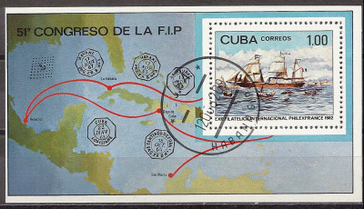 1982 r Kuba Blok 127 kas.