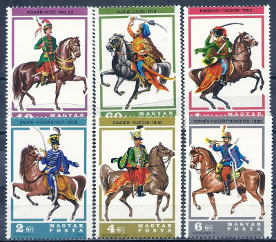 1978 r Węgry Mi 3282 - 3287**