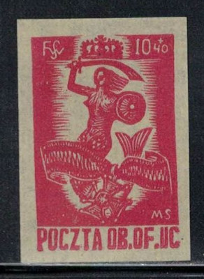Polska - Poczta Obozowa 1944 Fi 41 *