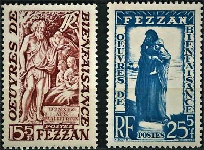 FEZZAN 1950 MNH** - kompletna seria! GRATIS WYSYŁKA!