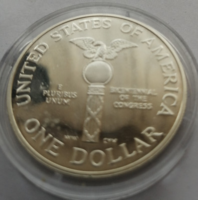 Kolekcja 45 sztuk srebrnych dolar&oacute;w amerykańskich