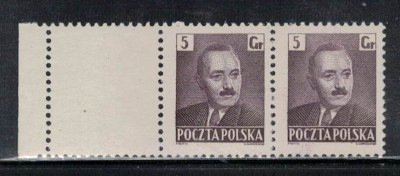 Polska 1950 Fi 533 z pustopolem **
