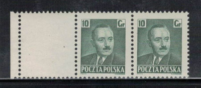 Polska 1950 Fi 534 z pustopolem **