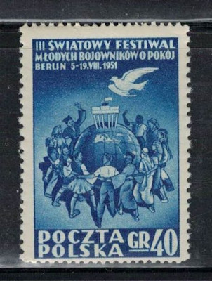 Polska 1951 Fi 566 **