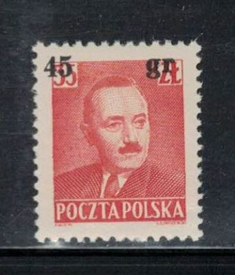 Polska 1951 Fi 567 **