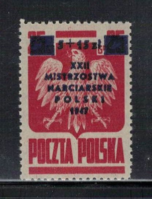 Polska 1947 Fi 417 **
