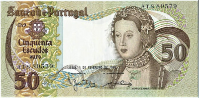 PORTUGALIA 1980 AUNC.GRATIS WYSYŁKA!