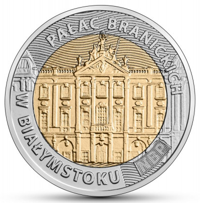2020 r 5 zł Pałac Branieckich