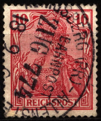 Poczta pruska Mi 56 (poczta kolejowa KR&Oacute;LEWIEC-OLSZTYN)