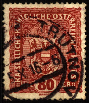 Poczta austriacka Mi 197 TRUTNOV (CZ)