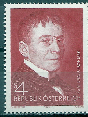 1974 r. Austria  Mi 1490**