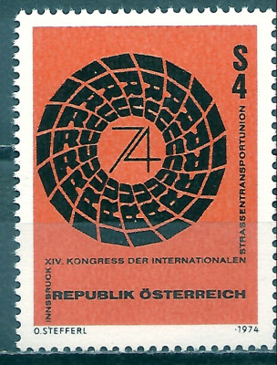 1974 r. Austria  Mi 1495**