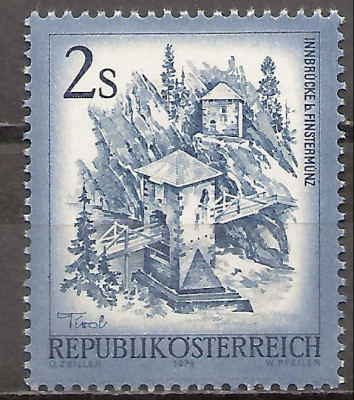 1974 r. Austria  Mi 1504**