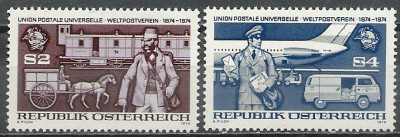 1974 r. Austria  Mi 1510 - 1511**