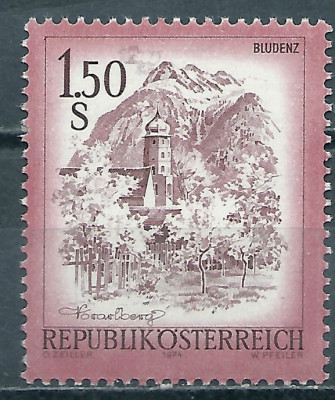 1974 r. Austria  Mi 1514**