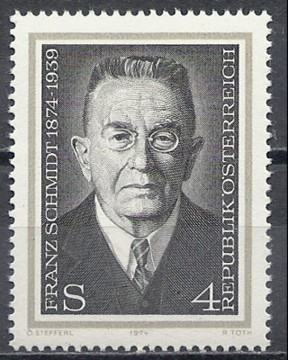 1974 r. Austria  Mi 1518**