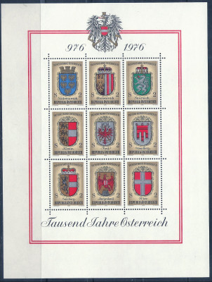 1976 r. Austria Blok 4**
