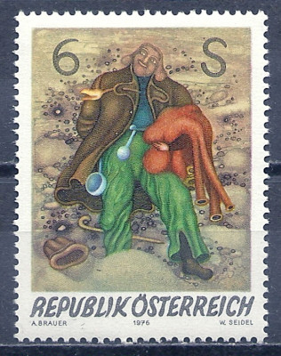 1976 r. Austria  Mi 1582**