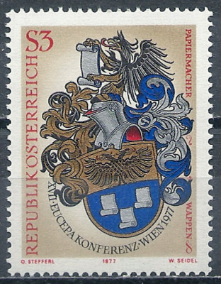 1977 r. Austria  Mi 1601**
