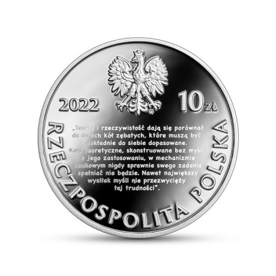 10 zł 2022 Wielcy Ekonomiści - Stanisław Lewiński