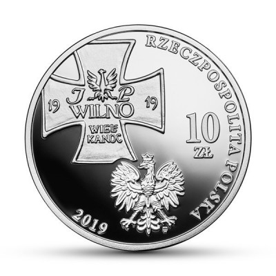 10 ZŁ WYPRAWA WILEŃSKA 1919 ROKU