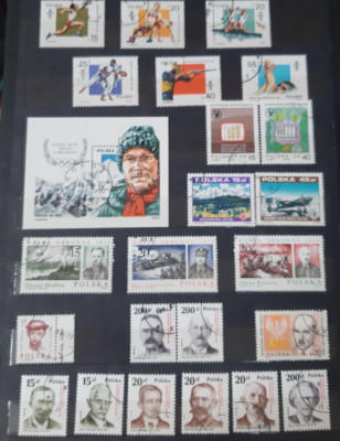 Zestaw znaczk&oacute;w - Polska PRL.....