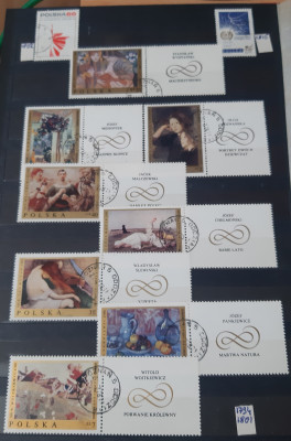 Zestaw znaczk&oacute;w - Polska PRL......