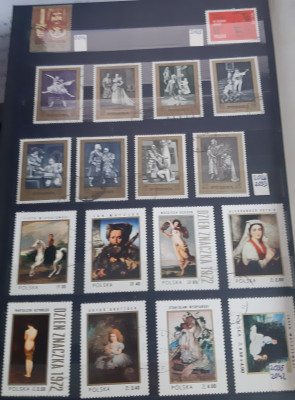 Zestaw znaczk&oacute;w - Polska PRL,,,