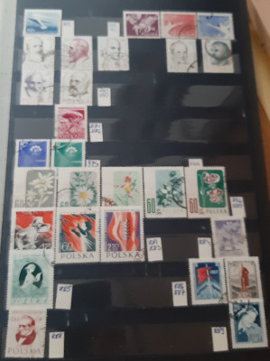 Zestaw znaczk&oacute;w - Polska PRL,.,.,.,.