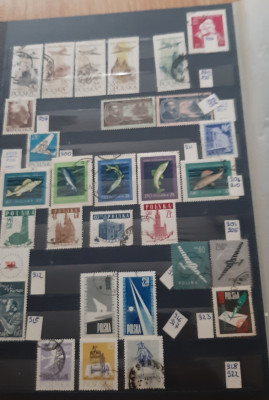 Zestaw znaczk&oacute;w - Polska  PRL