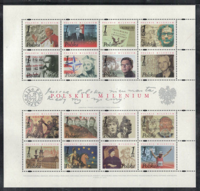 Polska 2001 Fi Ark 378-95II **