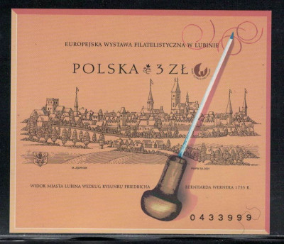 Polska 2001 Fi Blok 175A **