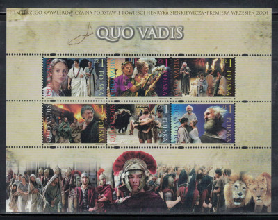 Polska 2001 Fi Blok 176 **