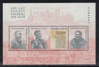 Polska 2008 Fi Blok 211 **