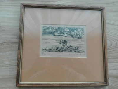  Peter Proksch Sztorm 1968 Akwaforta