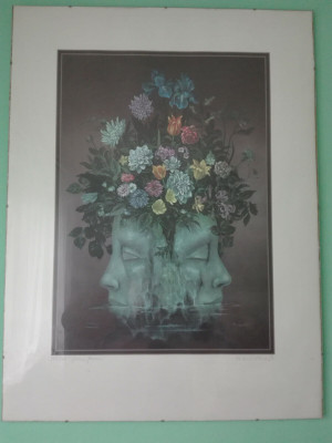 PETER PROKSCH "Janus florens" 1996 litografia
