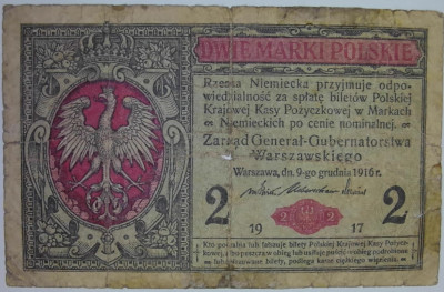 2 Marki Polskie 9-go Grudnia 1916r Generał Stan 3