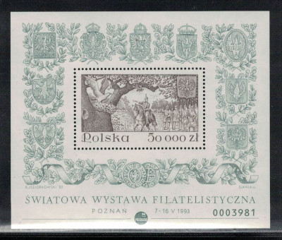 Polska 1993 Fi blok 152B **