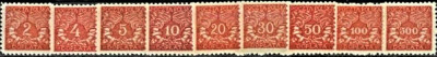 POLSKA 1919-1921 MNH**/MH*-3 serie!