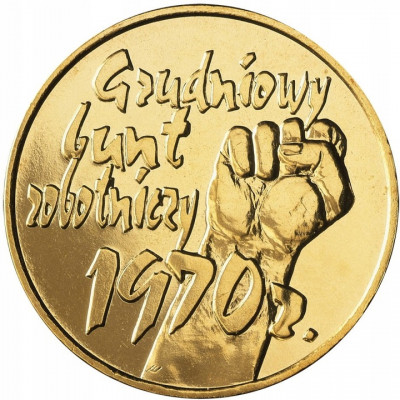 2 zł Grudzień 1970 - 2000 rok