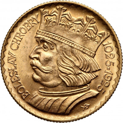 10 złotych 1925 Bolesław Chrobry