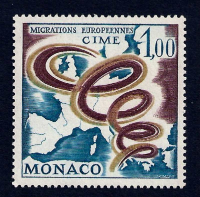 1967 r. Mi 668**. Monaco.