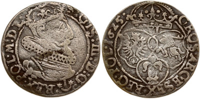 Zygmunt IIII Waza Sz&oacute;stak 1625 (16Z5)